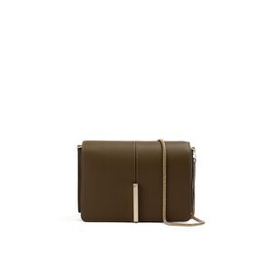 Giada Olive Green Leather Crossbody Women's Bag (Pre-Owned)